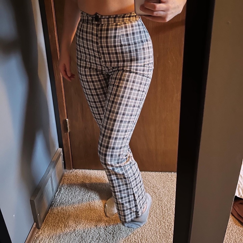 Checkered pants